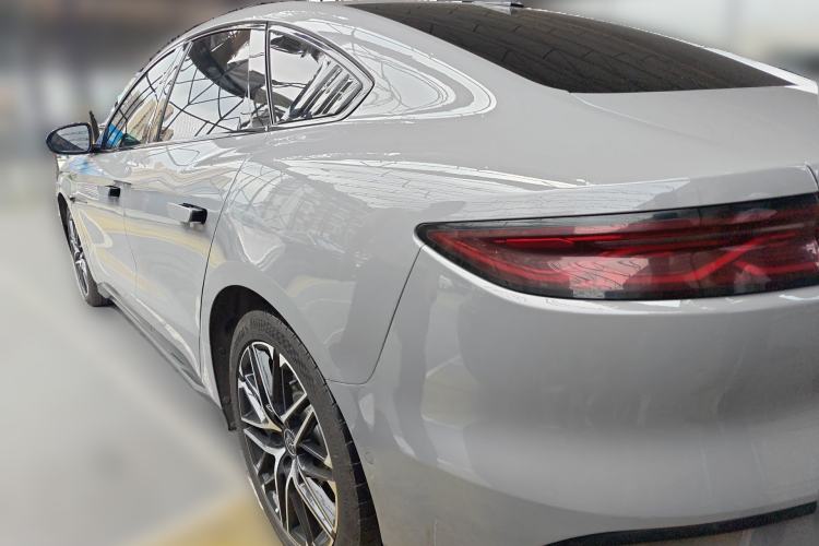 Used BYD Han 2025 EV Intelligent Driving Edition 605KM Prestige Model Rear Left 45 Deg