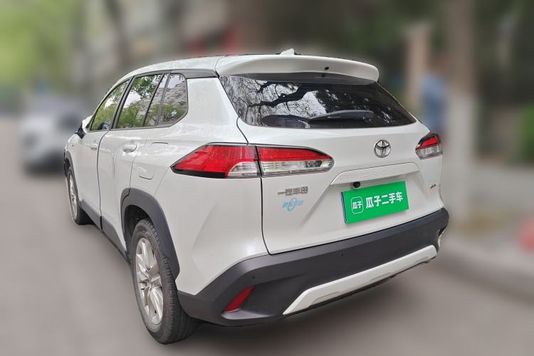 Used Toyota Corolla Cross 2024 2.0L Smart Electric Hybrid Dual-Engine Elite Edition Rear Left 45 Deg