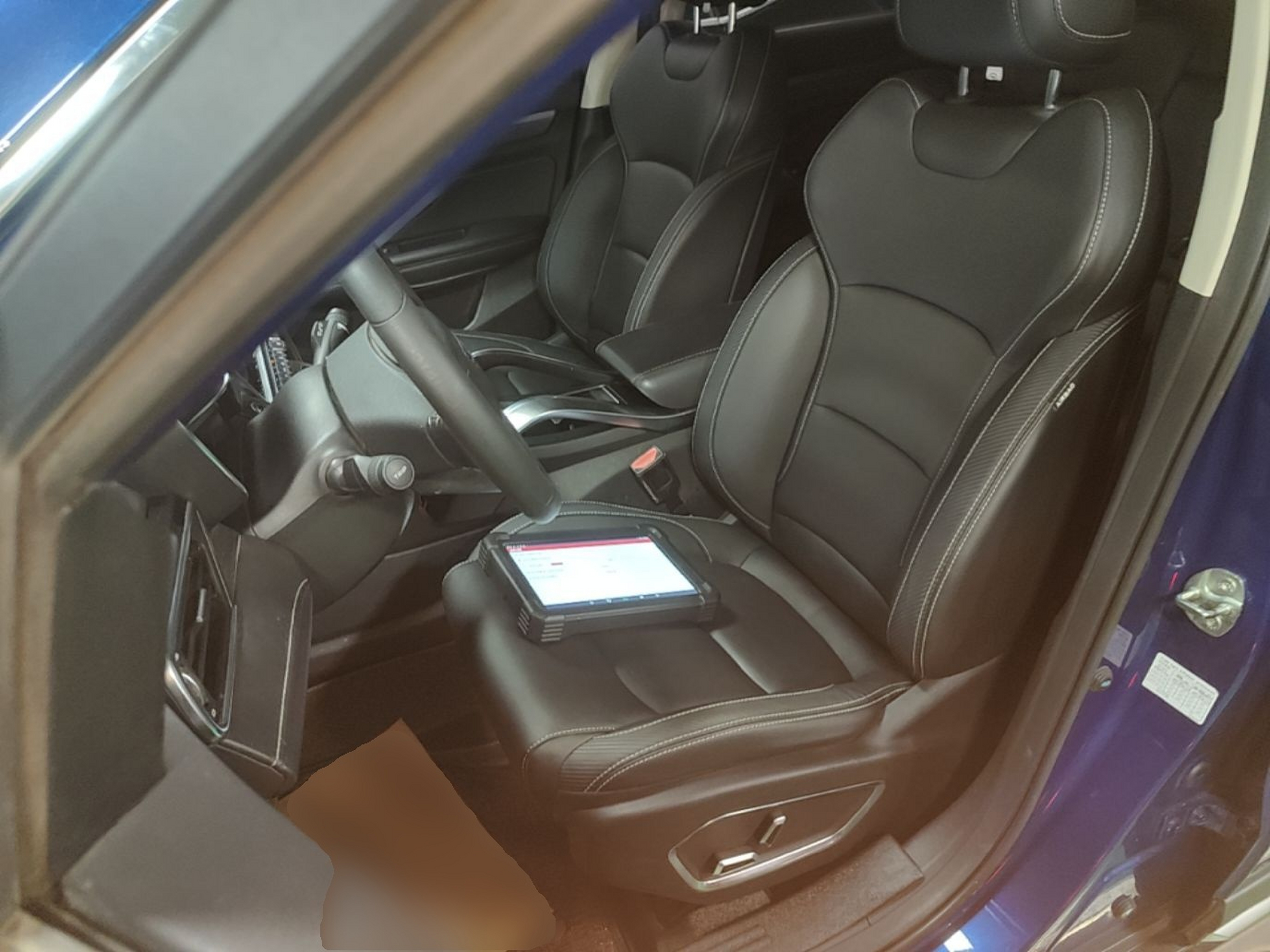 Avant de la voiture