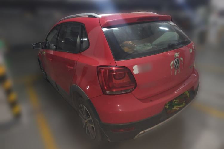 Used Volkswagen Polo 2012 1.6L Cross Polo Automatic Transmission Rear Left 45 Deg