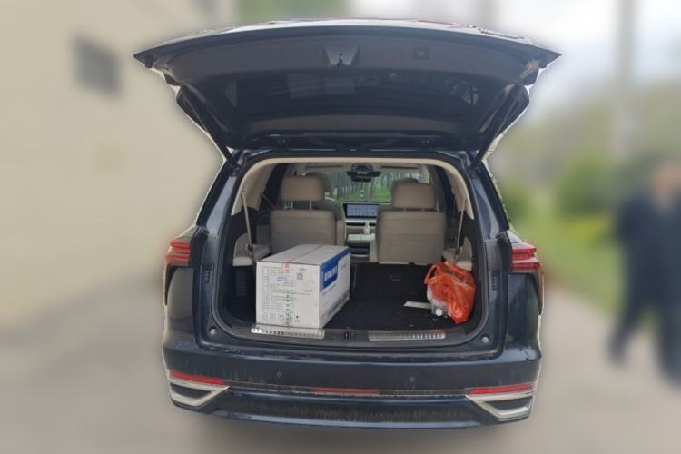 Used Wey Lanshan 2023 Four-Wheel Drive Ultra-Long Range Version Trunk