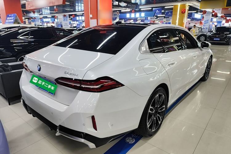 Used BMW 5 Series 2024 530Li Leading Model M Sport Package Rear Right 45 Deg