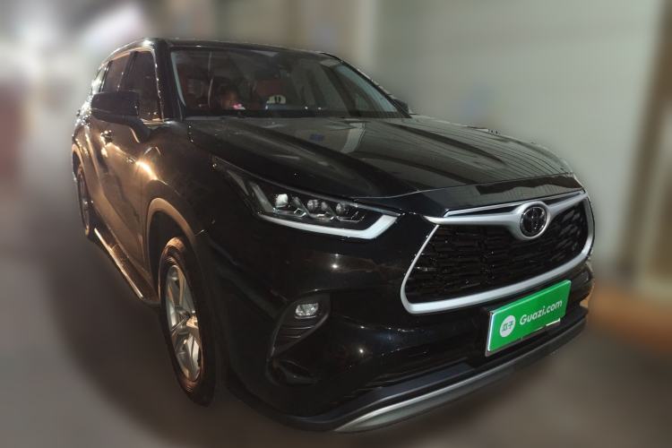 Used Toyota Highlander 2024 2.5L Smart Electric Hybrid Dual-Motor Two-Wheel-Drive Elite Edition 5 Seats Front Right 45 Deg