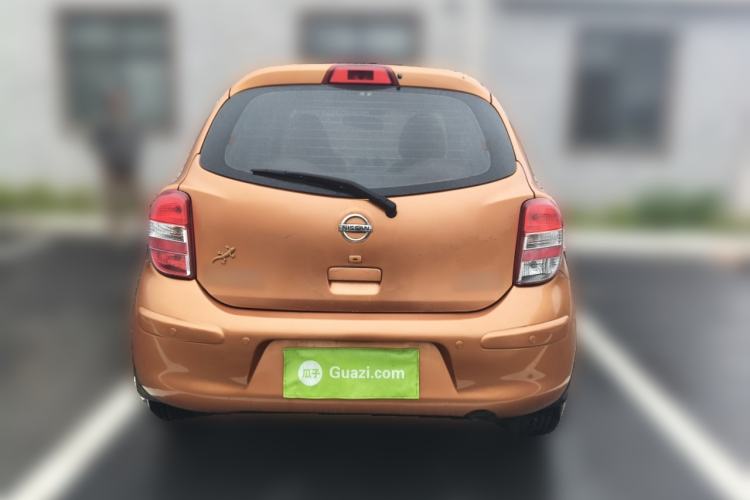 Used Nissan March 2010 1.5L Automatic Easy-Drive Version Rear