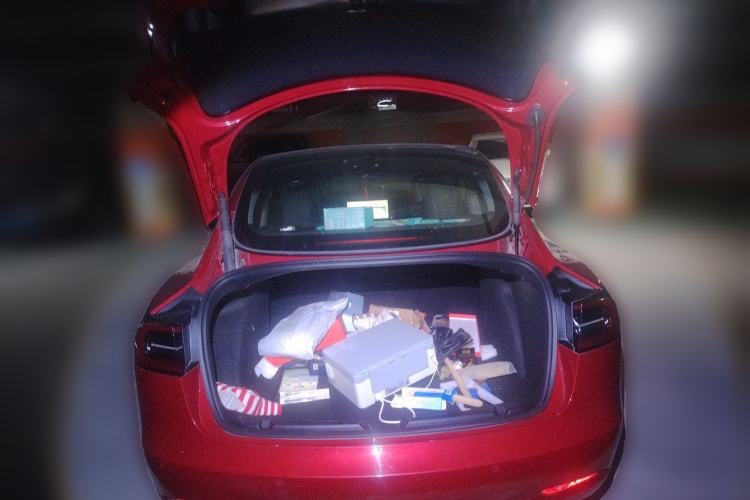 Used Tesla Model 3 2021 Standard Range Rear-Wheel Drive Upgraded Version 3D6 Trunk