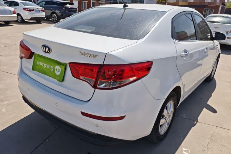 Used Kia K2 2015 Sedan 1.4L Automatic GLS Rear Right 45 Deg