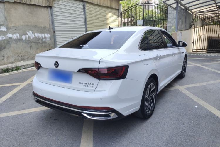 Used Volkswagen Sagitar 2023 300TSI DSG Excellence Edition Rear Right 45 Deg