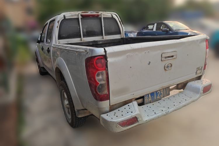 Used Great Wall Wingle 5 2017 2.0T European-spec Diesel Two-Wheel-Drive Entry-Level Big Double-Cab GW4D20D Rear Left 45 Deg