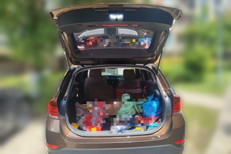 Used BMW X1 2015 sDrive18i Fashion Upgrade Edition Trunk