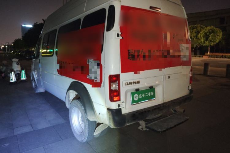 Used JMC Transit 2021 2.8T Space King Standard Version Long Wheelbase Mid-Height Roof Rear Dual Tires – Step 6-Seater Diesel China VI Emission Standard JX493
