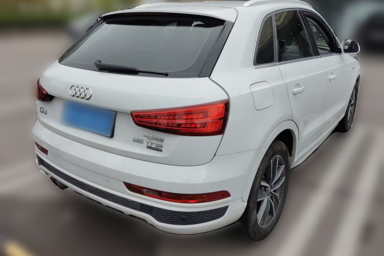 Used Audi Q3 2018 30th Anniversary Edition 35 TFSI quattro all-wheel-drive sport model Rear Right 45 Deg