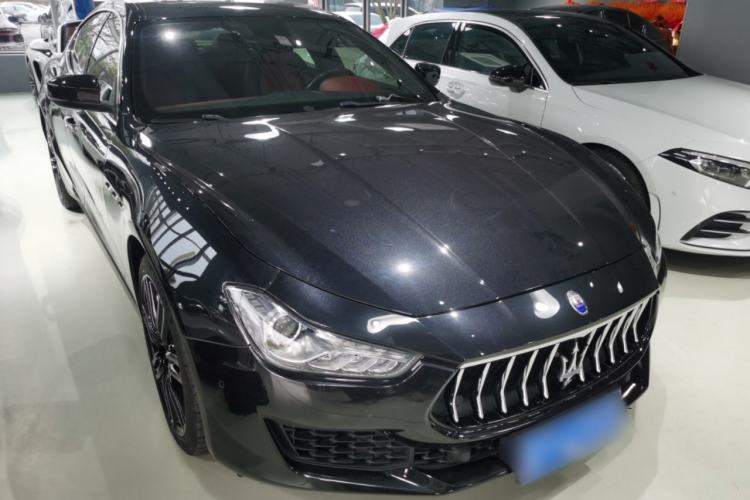 Used Maserati Ghibli 2019 3.0T Diamond Black Global Limited Edition China VI Standard Front Right 45 Deg