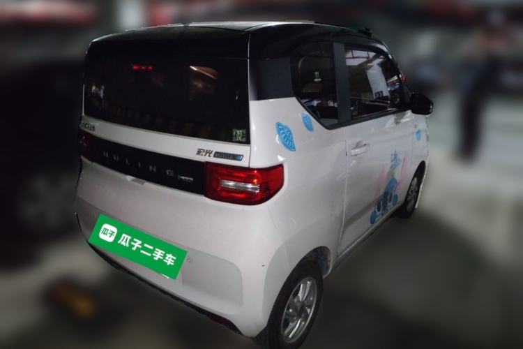 Used Wuling Hongguang MINIEV 2020 Enjoyment Model Lithium Iron Phosphate Rear Right 45 Deg