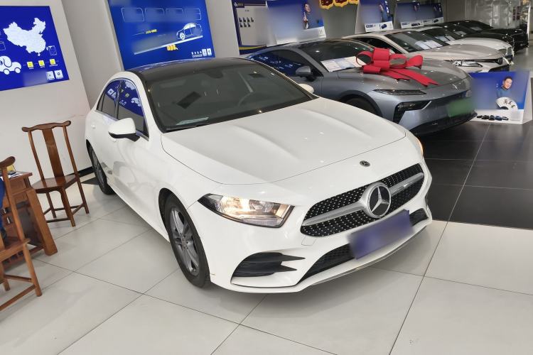 Used Mercedes-Benz A-Class 2022 A 180 L Sport Sedan Front Right 45 Deg