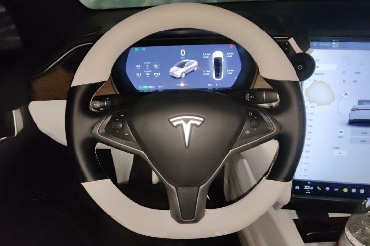 Used Tesla Model X 2019 Long-Range Version Steering Wheel