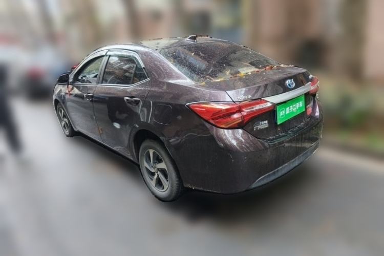 Used Toyota Levin 2017 Revised Dual-Engine 1.8H GS E-CVT Elite Sunroof Version China V Standard Rear Left 45 Deg