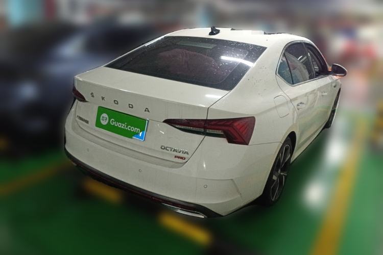 Used Skoda Octavia 2021 PRO TSI280 DSG Luxury Edition Rear Right 45 Deg