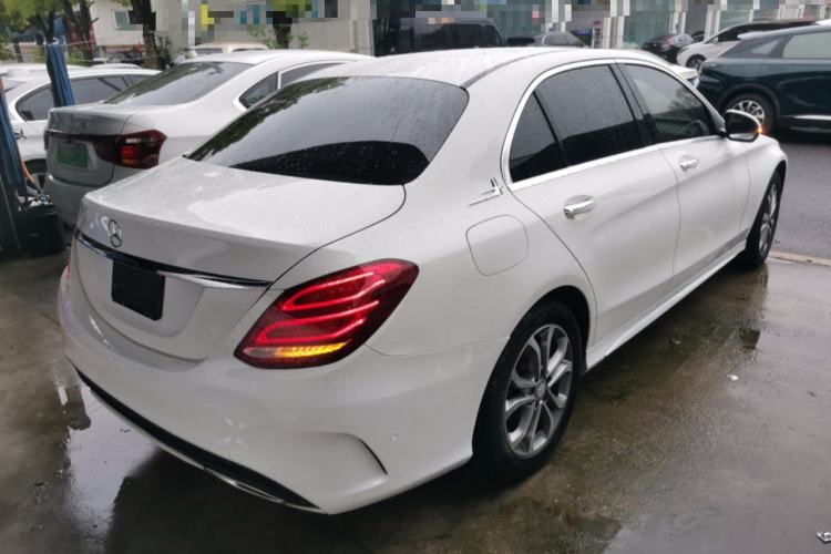 Used Mercedes-Benz C-Class 2015 Restyled C 180 L Sport Edition Rear Right 45 Deg