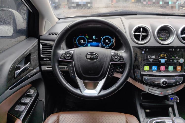 Used BYD Tang New Energy 2015 2.0T Four-Wheel-Drive Flagship Model Steering Wheel