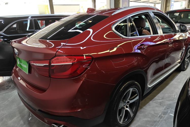 Used BMW X6 2015 xDrive35i Luxury Edition Rear Right 45 Deg