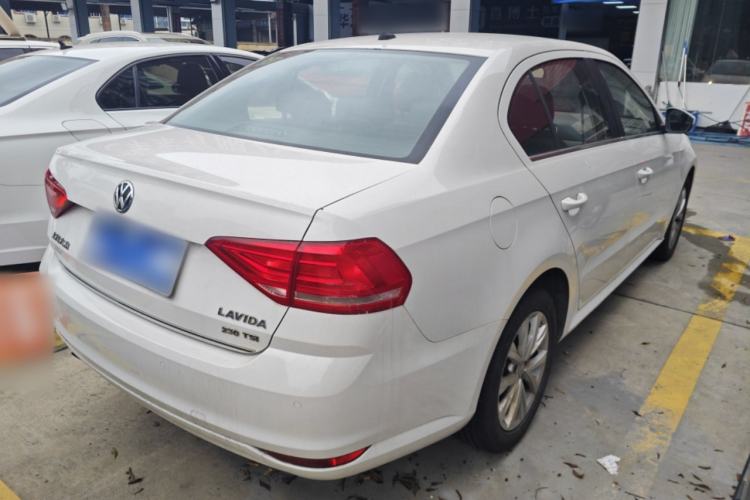 Used Volkswagen Lavida 2017 1.6L Automatic Comfort Edition Rear Right 45 Deg