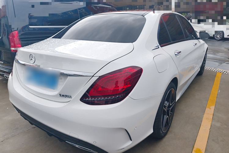 Used Mercedes-Benz C-Class 2021 C 260 L Sport Edition Star Collection Rear Right 45 Deg