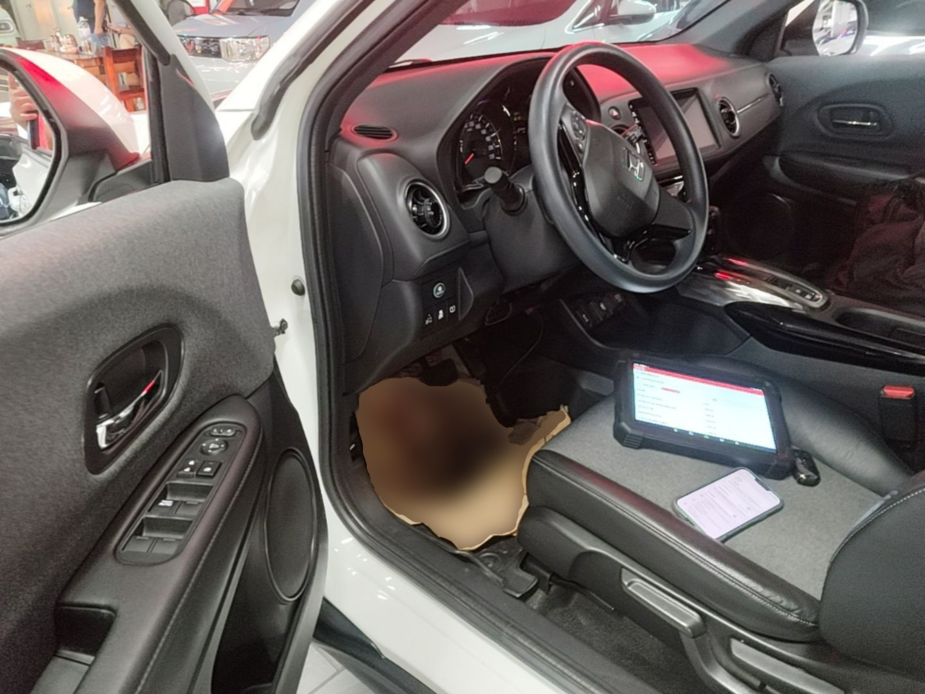 Avant de la voiture
