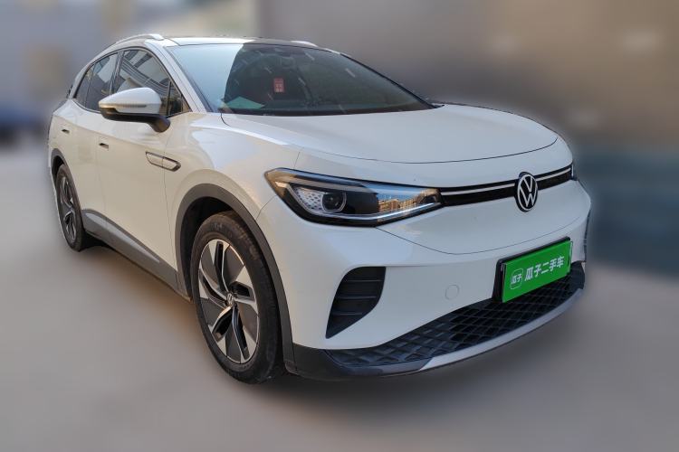 Used Volkswagen ID.4 CROZZ 2022 Long-Range PURE+ Edition Front Right 45 Deg