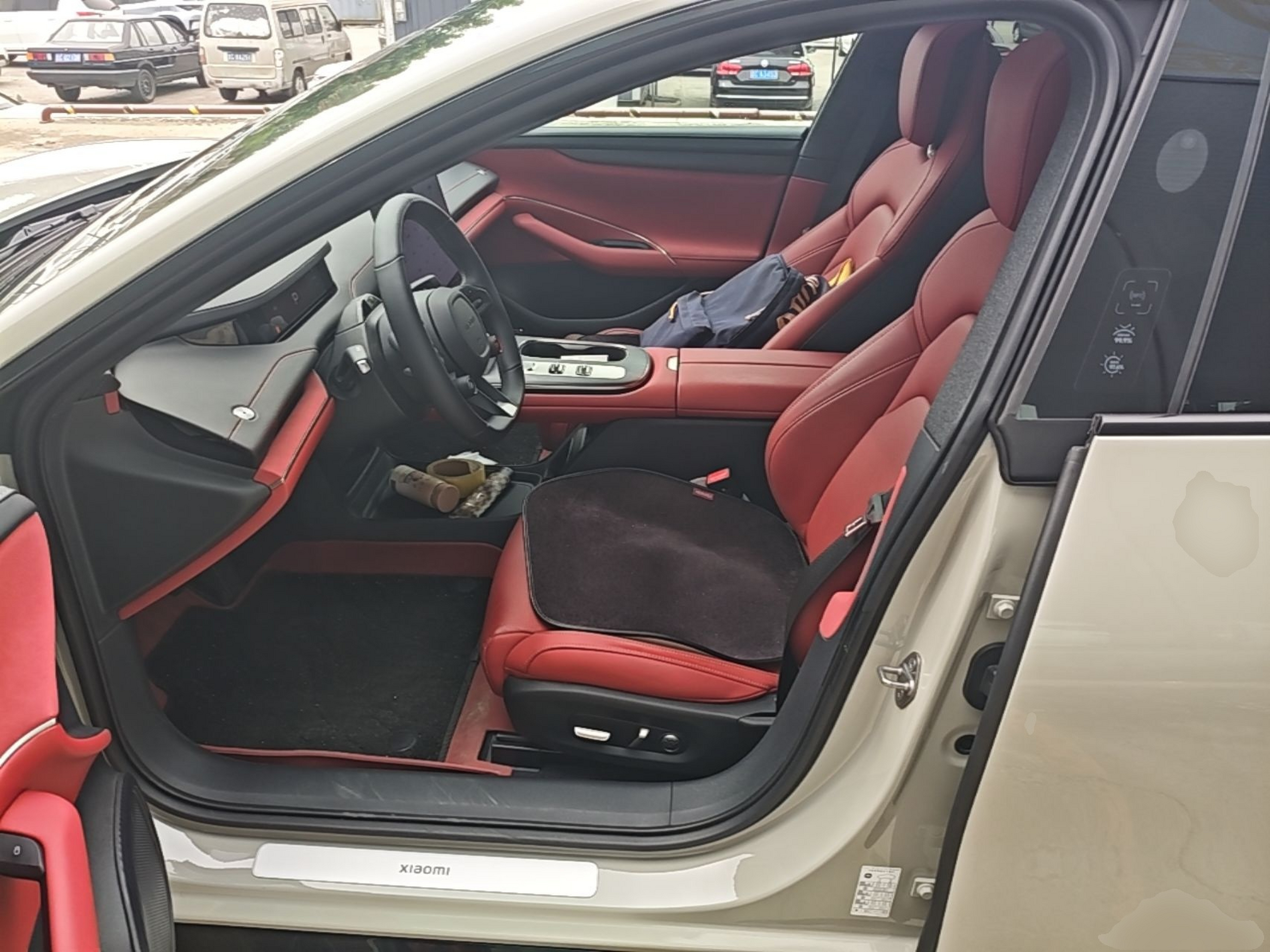 Avant de la voiture