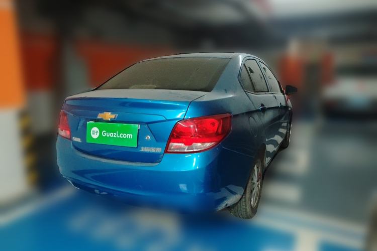 Used Chevrolet Sail 2015 Sail 3 1.3L Manual Ideal Edition Rear Right 45 Deg