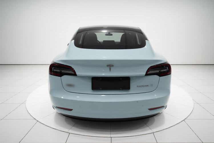 Used Tesla Model 3 2020 Long-Range Rear-Wheel-Drive Version Rear