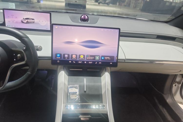 Used Hima Luxeed S7 2024 Max Rear-Drive Long-Range Intelligent Driving Version Audio And AC Panel