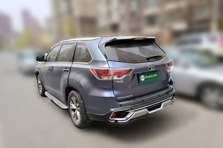 Used Toyota Highlander 2017 2.0T Four-Wheel Drive Elite Edition 7-Seater Rear Left 45 Deg