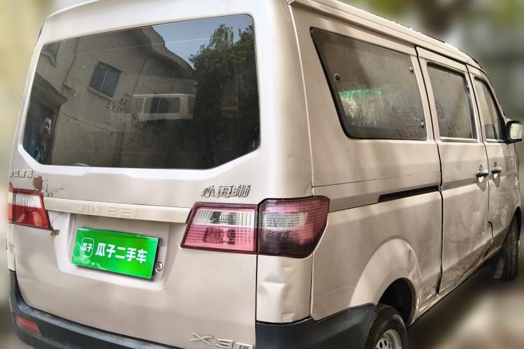Used Jinbei Hiace X30 2021 1.5L Standard Version Air-Conditioning-Free Bus China VI Emission Standard SWC15M Rear Right 45 Deg