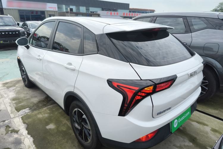 Used NETA V 2021 Long-Range Entertainment Edition Upgrade Model Rear Left 45 Deg