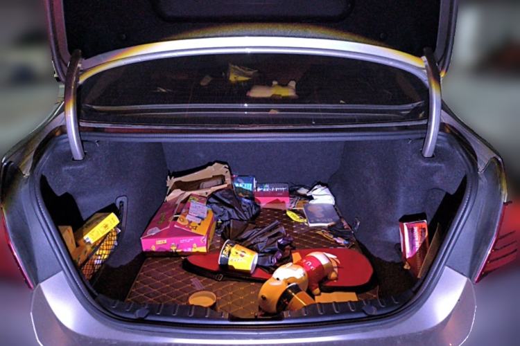 Used BMW 5 Series 2017 525Li Leading Model Trunk