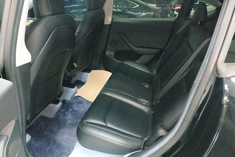 Used Tesla Model Y 2021 Performance High-Performance All-Wheel-Drive Version Left Rear Seat