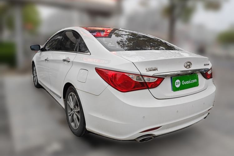 Used Hyundai Sonata 2014 2.0L Automatic Luxury Edition Rear Left 45 Deg