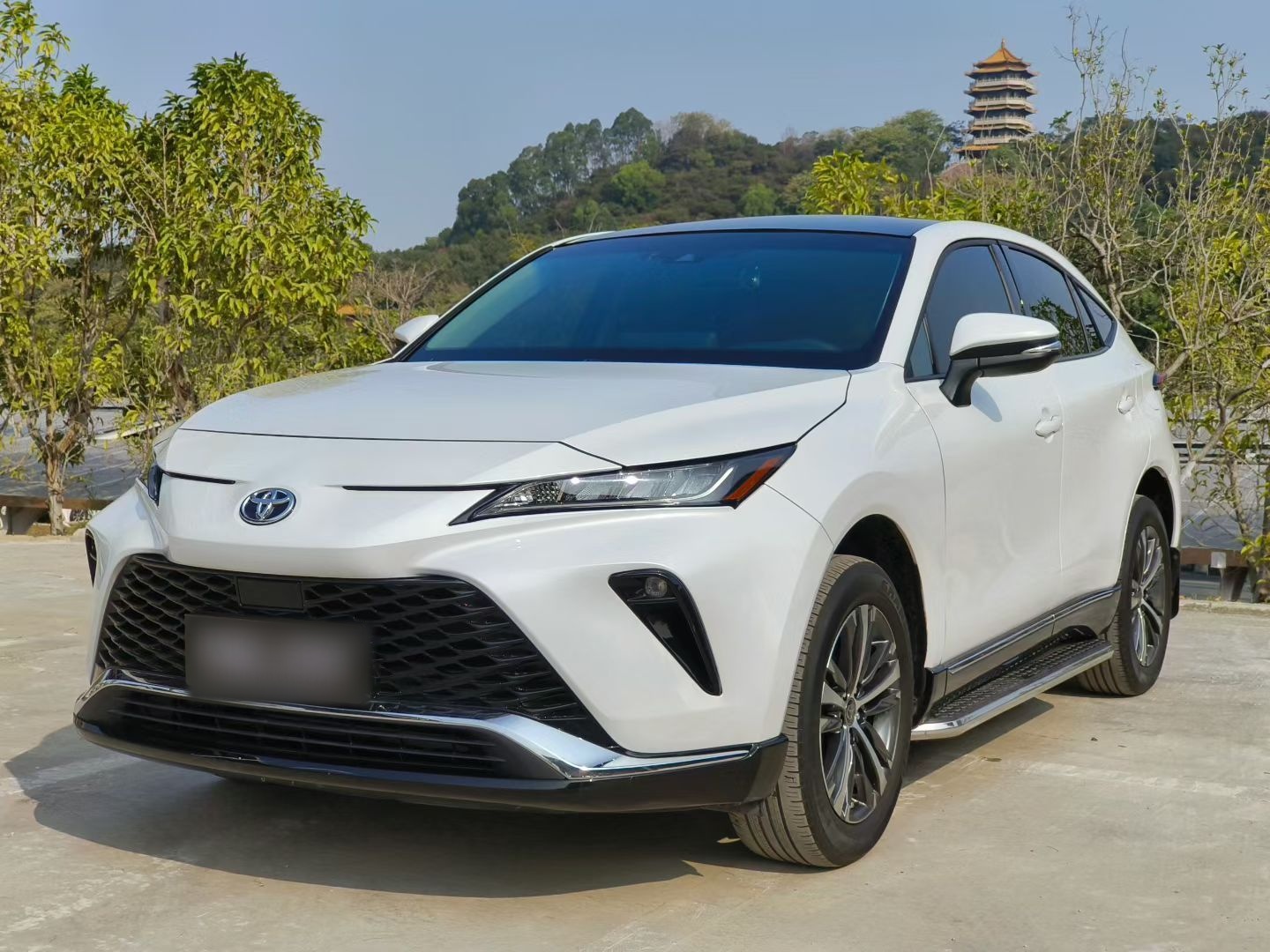 تحت مقدمة السيارة