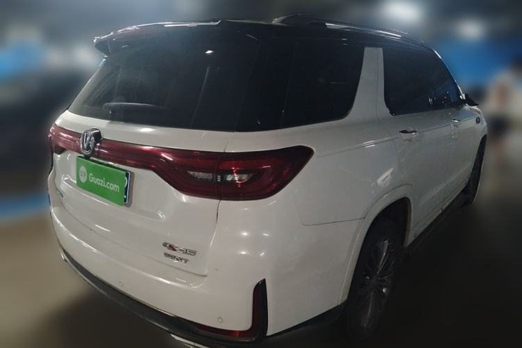 Used CHANGAN CS95 2021 2.0T Two-Wheel Drive Luxury Version Rear Right 45 Deg