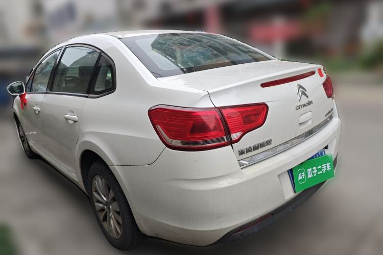 Used Citroen C-Quatre 2013 Sedan 1.6L Manual - Prestige Model Rear Left 45 Deg