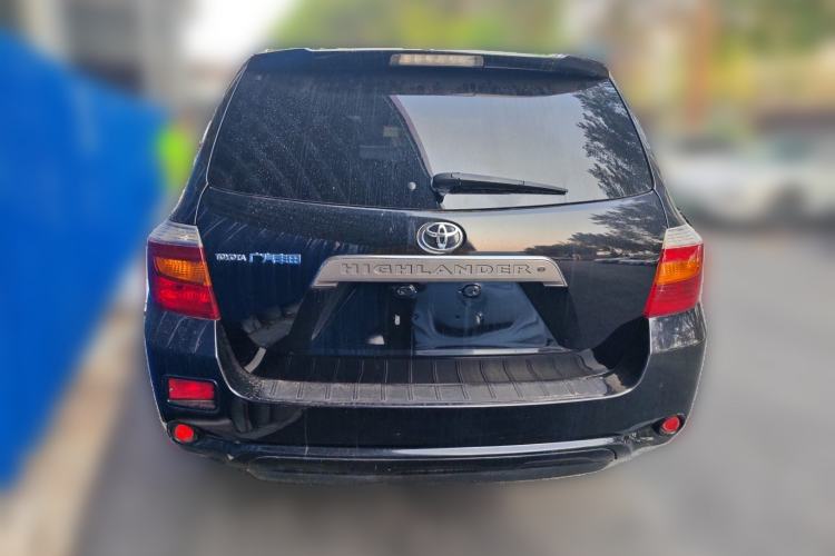 Used Toyota Highlander 2009 2.7L Two-Wheel Drive 7-Seater Luxury Edition Rear