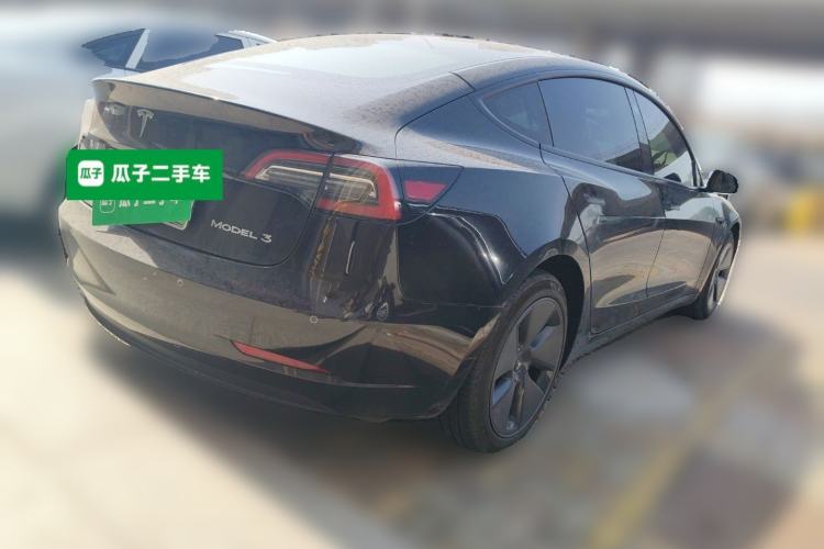 Used Tesla Model 3 2022 Rear-Wheel-Drive Version Rear Right 45 Deg