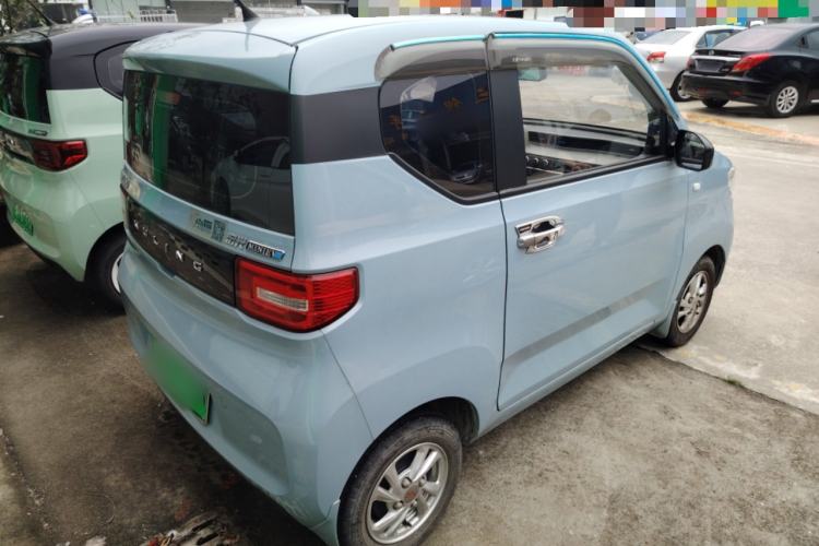 Used Wuling Hongguang MINIEV 2020 Enjoyment Model Lithium Iron Phosphate Rear Right 45 Deg