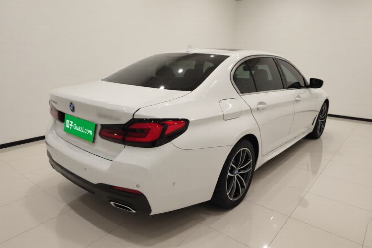 Used BMW 5 Series New Energy 2021 535Le M Sport Package Rear Right 45 Deg