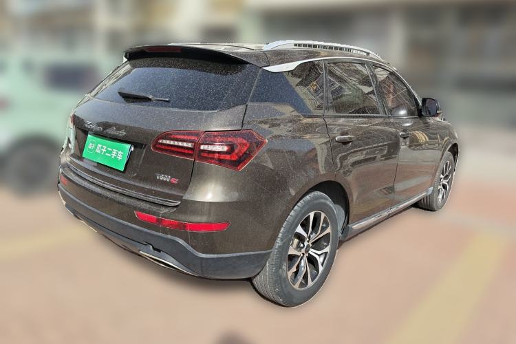 Used Zotye T600 Coupe 2017 1.5T Automatic Luxury Model Rear Right 45 Deg