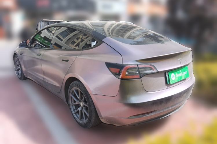 Used Tesla Model 3 2022 Rear-Wheel-Drive Version Rear Left 45 Deg