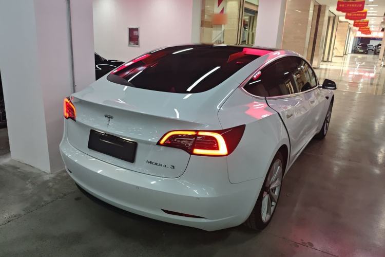 Used Tesla Model 3 2020 Revised Version Standard Range Rear-Wheel Drive – Upgraded Edition Rear Right 45 Deg