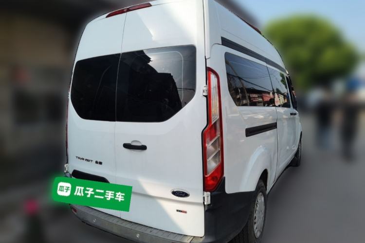 Used Ford Transit 2019 2.0T Diesel Multi-Purpose Commercial Vehicle Mid-Drive Mid-Roof 6-Seater China VI Standard Rear Right 45 Deg