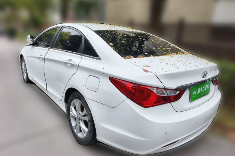 Used Hyundai Sonata 2011 2.0L Automatic Leading Edition Rear Left 45 Deg